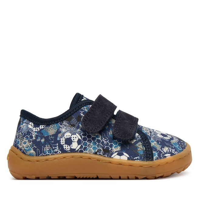 Kapcie Froddo Barefoot Canvas G1700440-7 M Niebieski