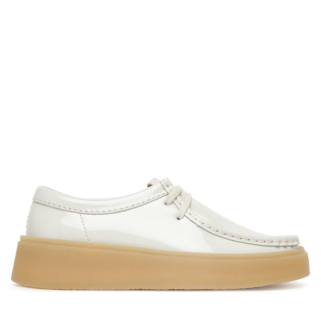 Półbuty Clarks Torview W 26186673 Biały