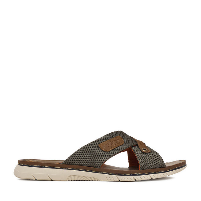 Klapki Rieker CEO-21340-54 Khaki