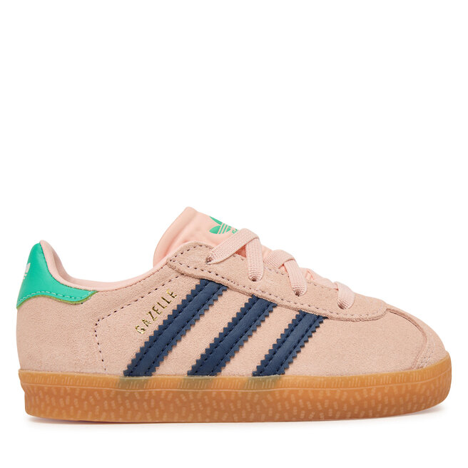 Sneakersy adidas Gazelle Comfort Closure Elastic Laces KI4035 Różowy