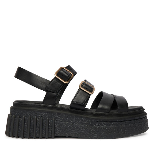 Sandały Clarks Evamar Strap 26185888 Czarny