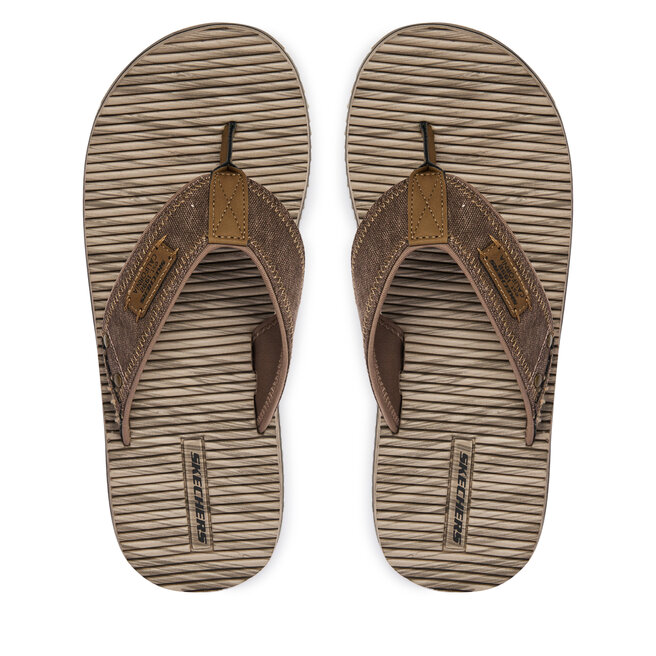 Japonki Skechers Quill - Seaside 205719/BRN Brązowy