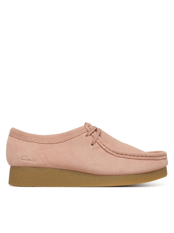 Clarks Półbuty WallabeeEVOSh 26186342 Różowy