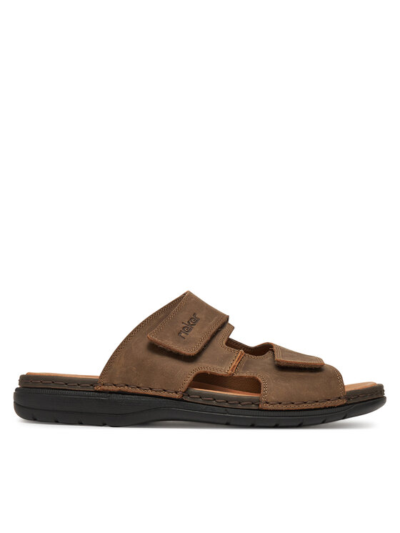 Rieker Klapki 25592-25 Brązowy