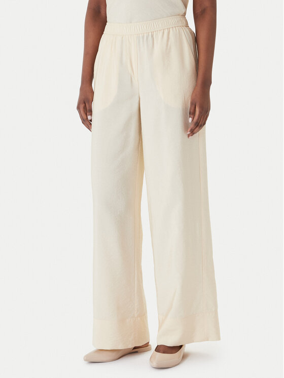 Marella Spodnie materiałowe Eremi 2613131154 Beżowy Regular Fit