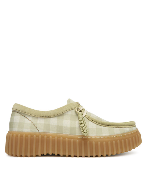 Clarks Półbuty Torhill Bee 26186299 Zielony