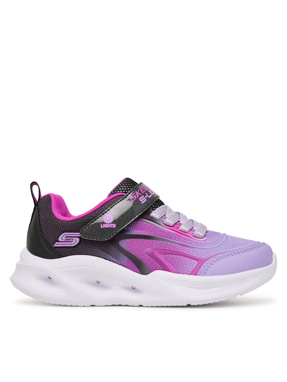 Skechers Sneakersy Sola Glow 303713L/BKMT Fioletowy