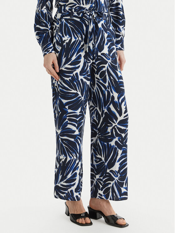 ONLY Spodnie materiałowe Nova 15264446 Granatowy Regular Fit