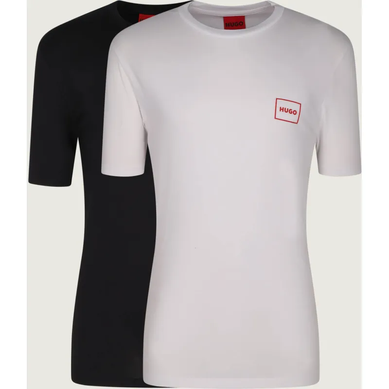HUGO T-shirt 2-pack Dugopak Regular Fit
