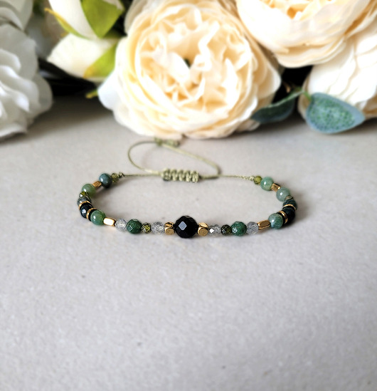 SKORPION - z Turmalinem Zodiakalna bransoletka