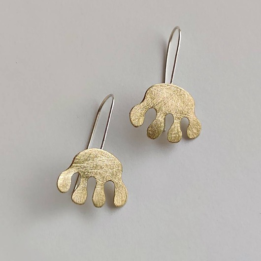 Kolczyki srebrne KWIAT