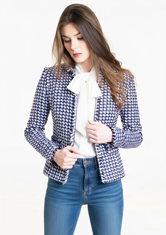 Żakiet w stylu Chanel