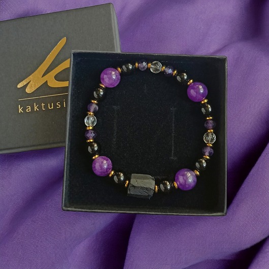 OCHRONA oczyszczenie SIŁA równowaga: turmalin, k.górski, onyks, ametyst