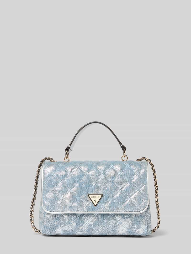 Torba na ramię z efektem pikowania model 'GIULLY'