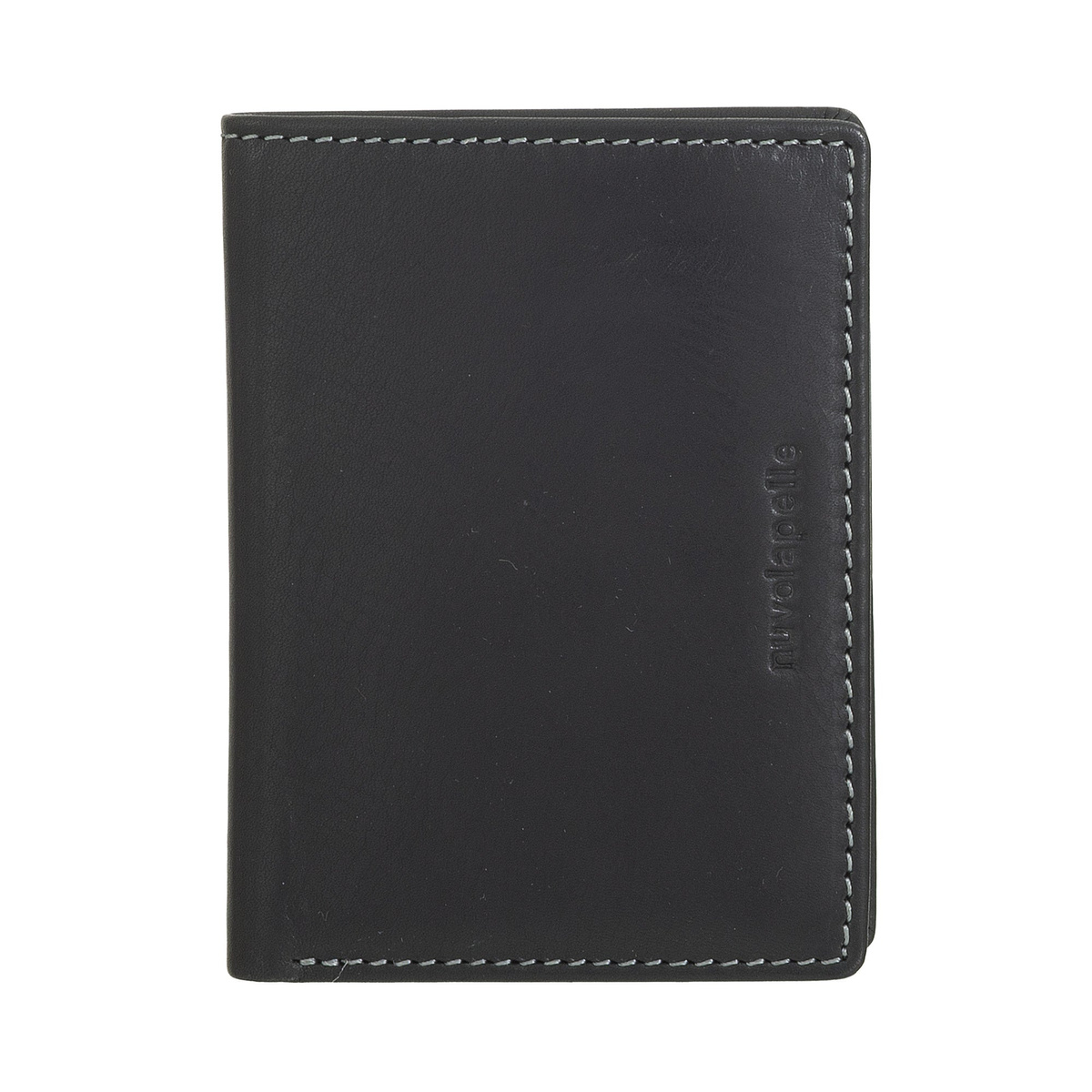 Nuvola Pelle skórzane etui na karty i dokumenty pionowe portfel męski