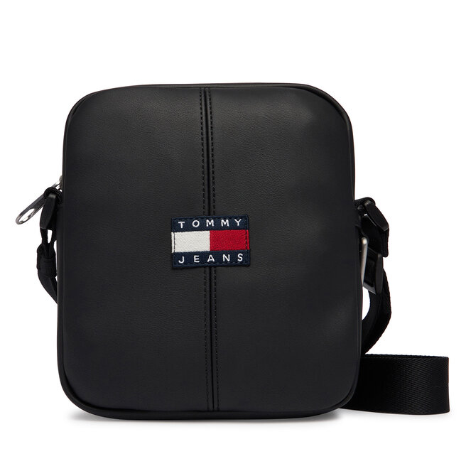 Saszetka Tommy Jeans Tjm Ess Daily Pu Reporter AM0AM14292 Czarny