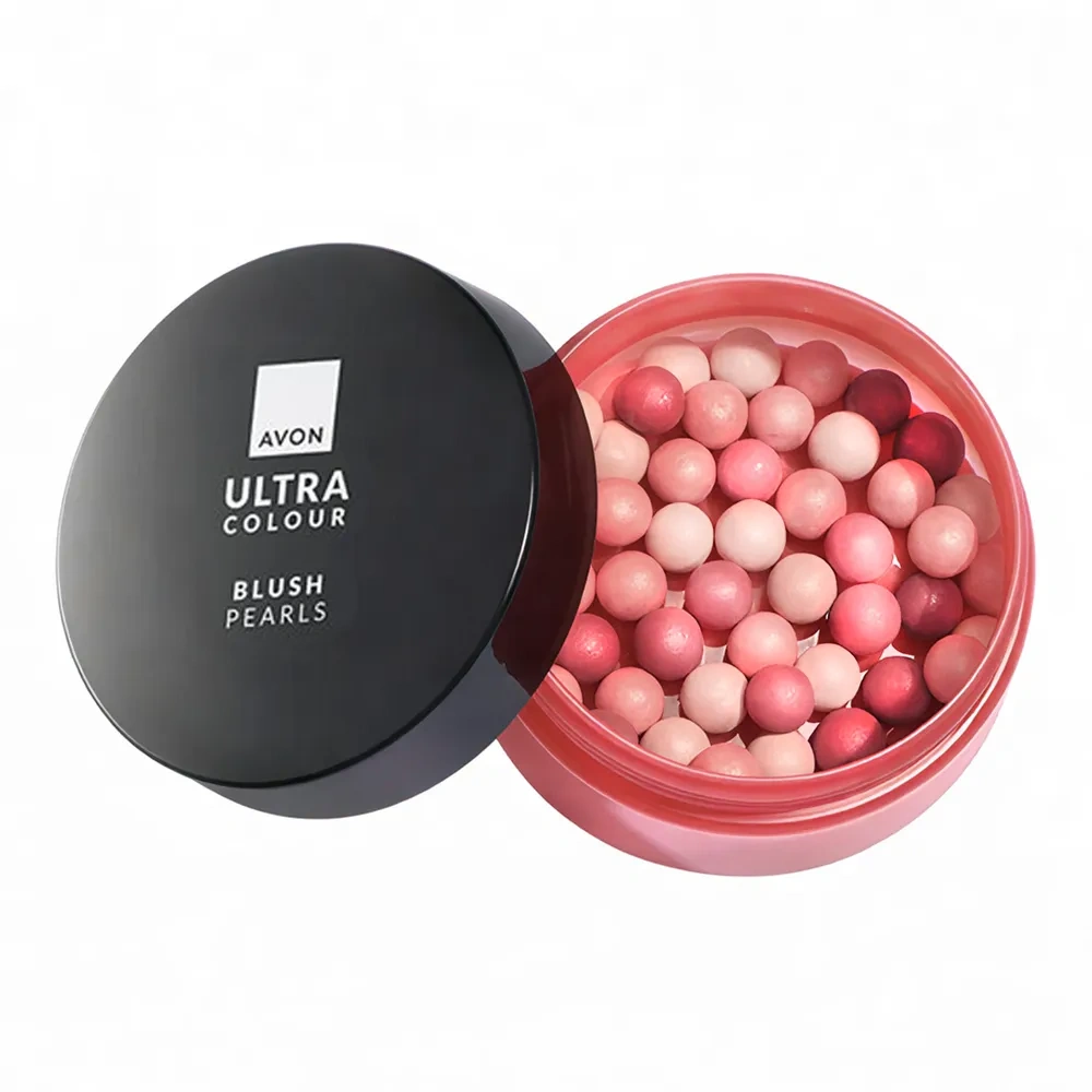 Avon Blush Pearls róż do policzków w perełkach Rosy Highlight 28 g