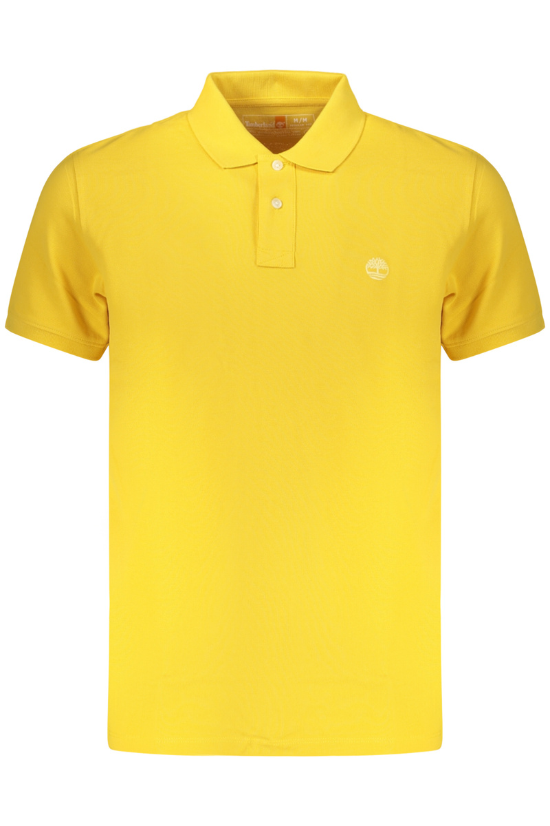 TIMBERLAND MĘSKA KOSZULKA POLO Z KRÓTKIM RĘKAWEM ŻÓŁTA