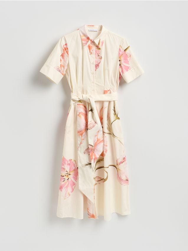 Reserved - Szmizjerka w kwiaty - wielobarwny