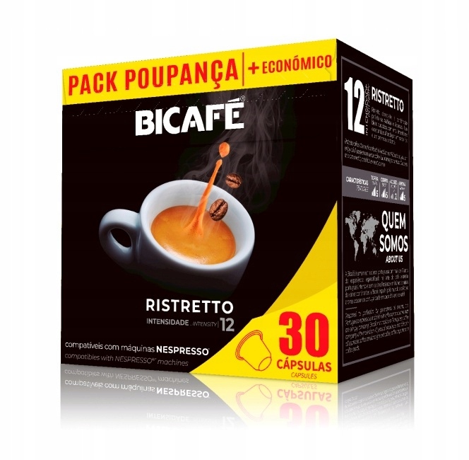 BICAFE Ristretto kapsułki do Nespresso - 30 kapsułek