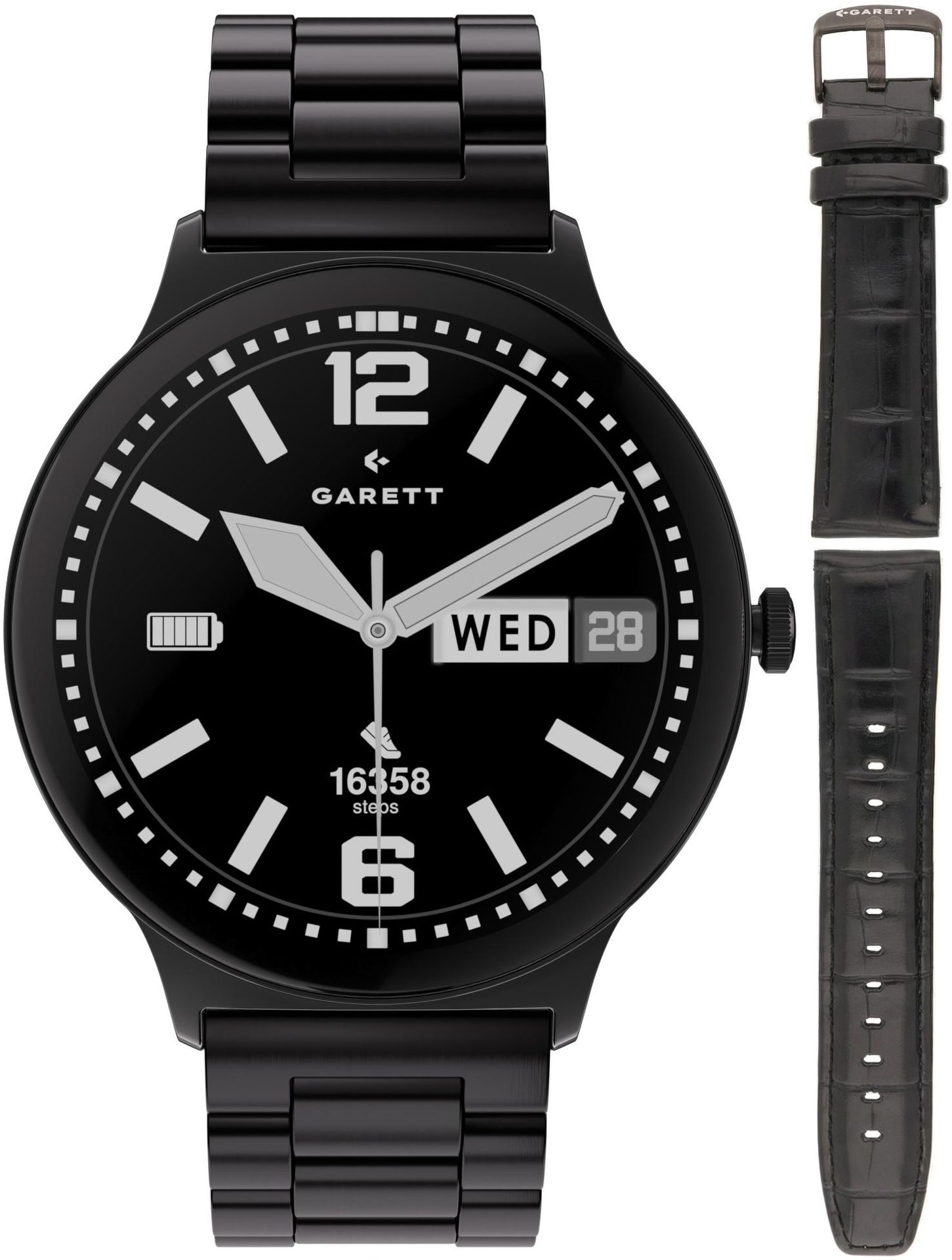 Garett Quantum Glow Czarny stalowy