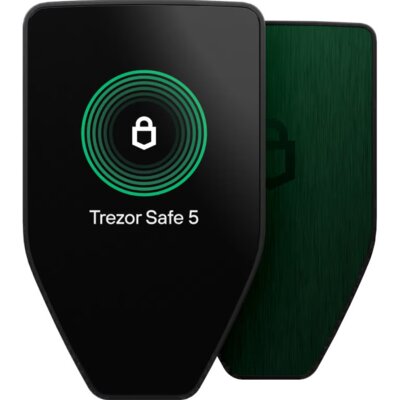 Portfel kryptowalut TREZOR Safe 5 Zielony SLATS5GB
