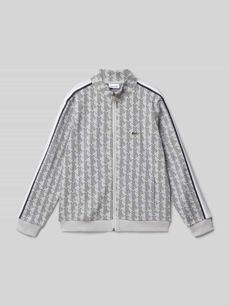 Bluza rozpinana o kroju regular fit z mieszanki bawełny