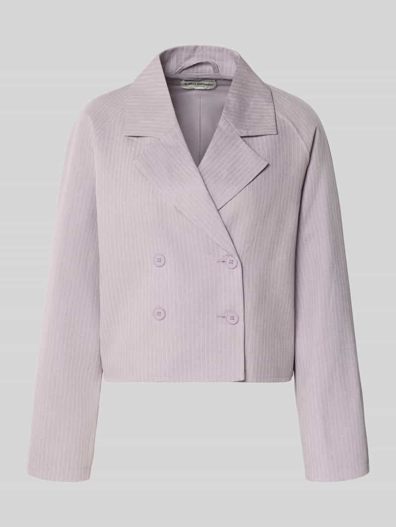 Żakiet o kroju regular fit z kołnierzem z połami model 'Amiri'