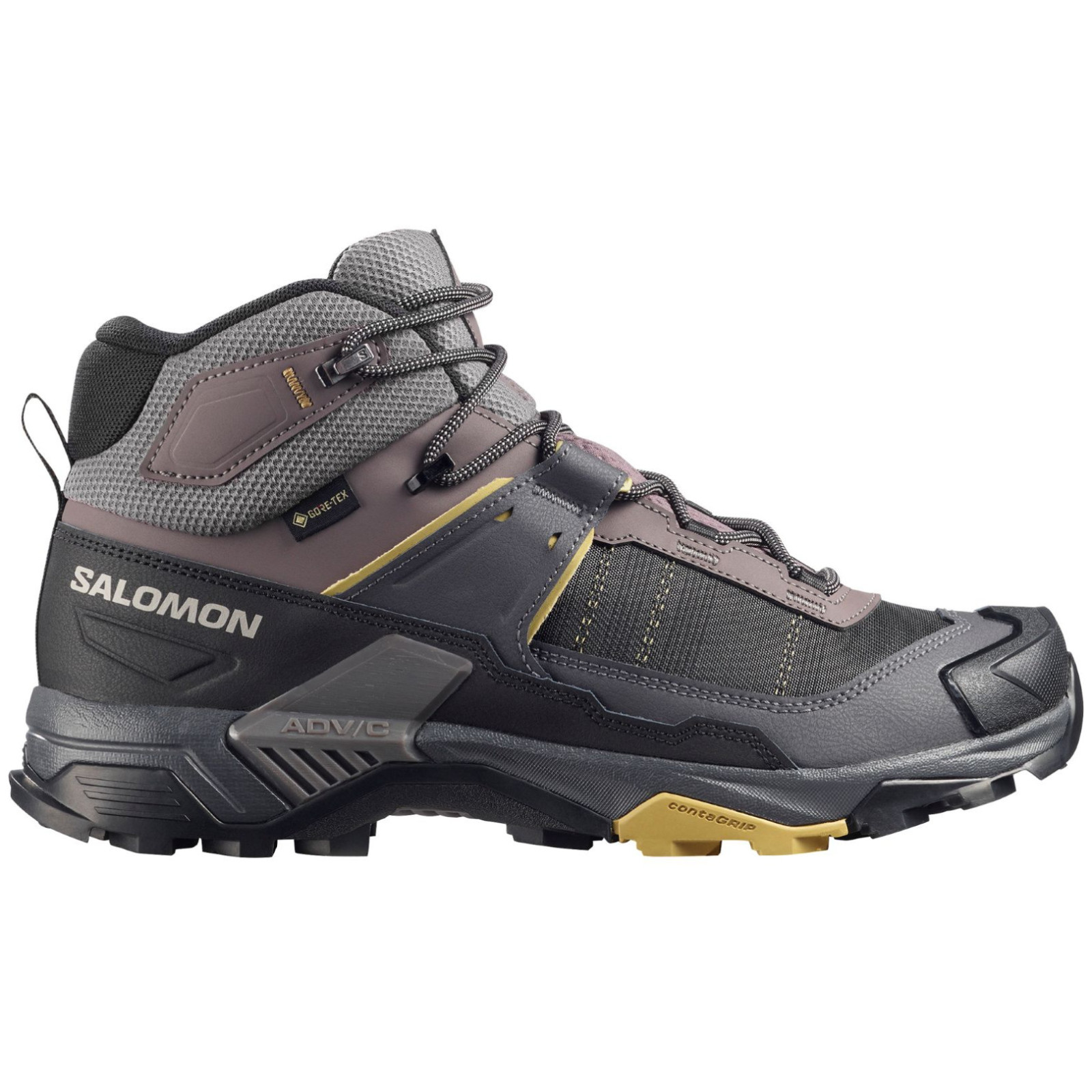 Buty męskie Salomon X Ultra 5 Mid Wide Gore-Tex Rozmiar butów (UE): 46 / Kolor: ciemnoszary