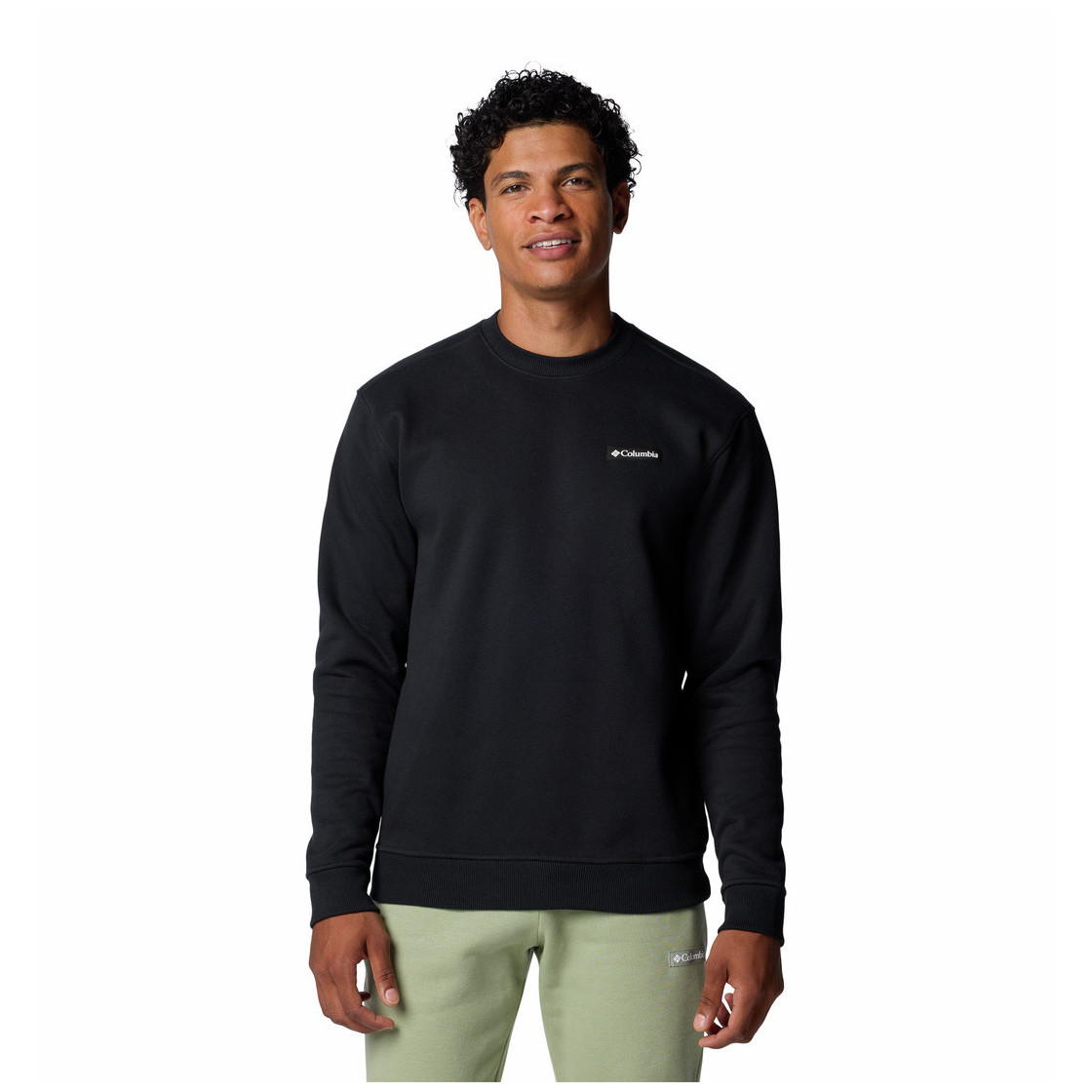 Męska bluza Columbia Meridian Creek™ Crew Rozmiar: M / Kolor: czarny