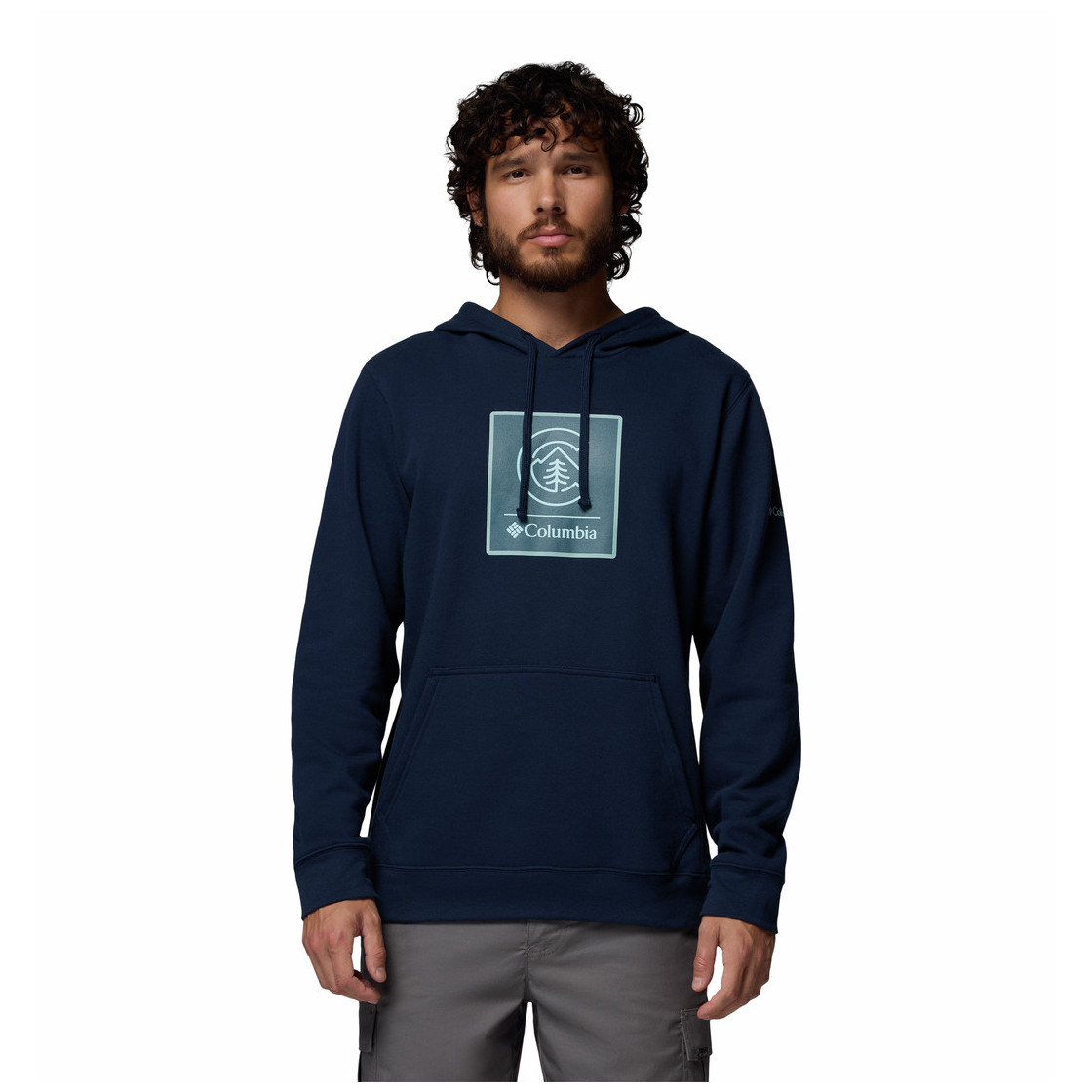 Męska bluza Columbia Columbia Trek™ Graphic Hoodie Rozmiar: L / Kolor: ciemnoniebieski