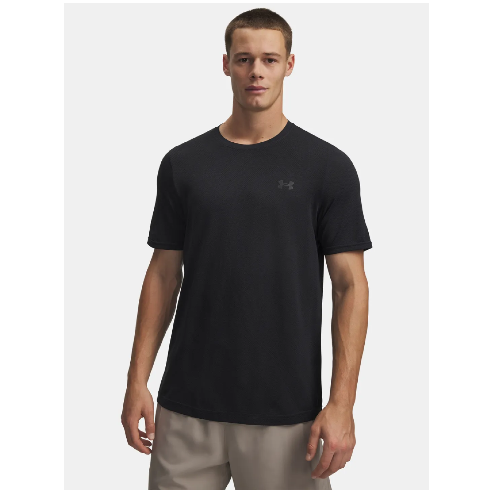 Koszulka męska Under Armour Vanish Seamless Novelty Ss Rozmiar: M / Kolor: czarny