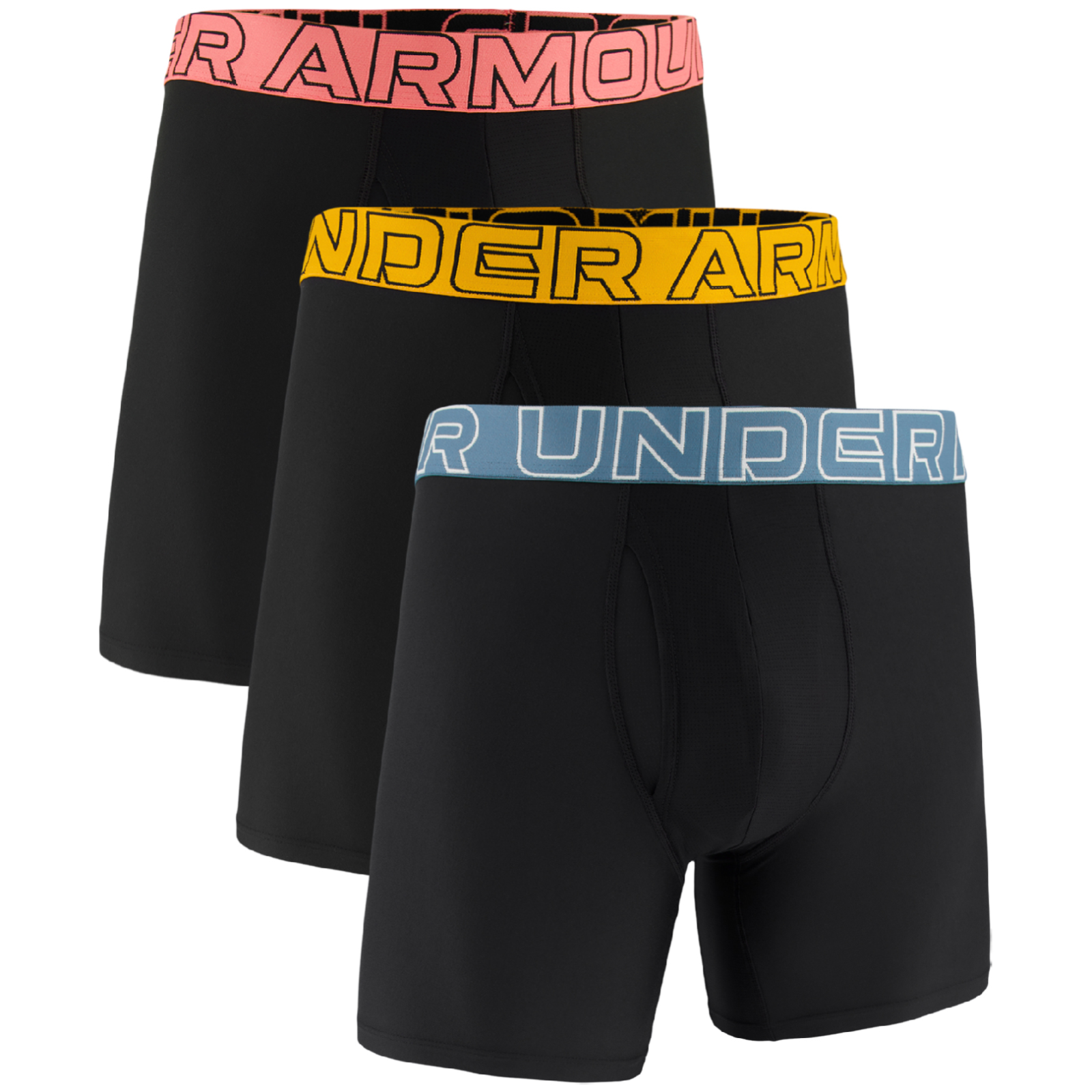 Męskie bokserki Under Armour Performance Tech - Solid 6 Rozmiar: S / Kolor: ciemnoniebieski