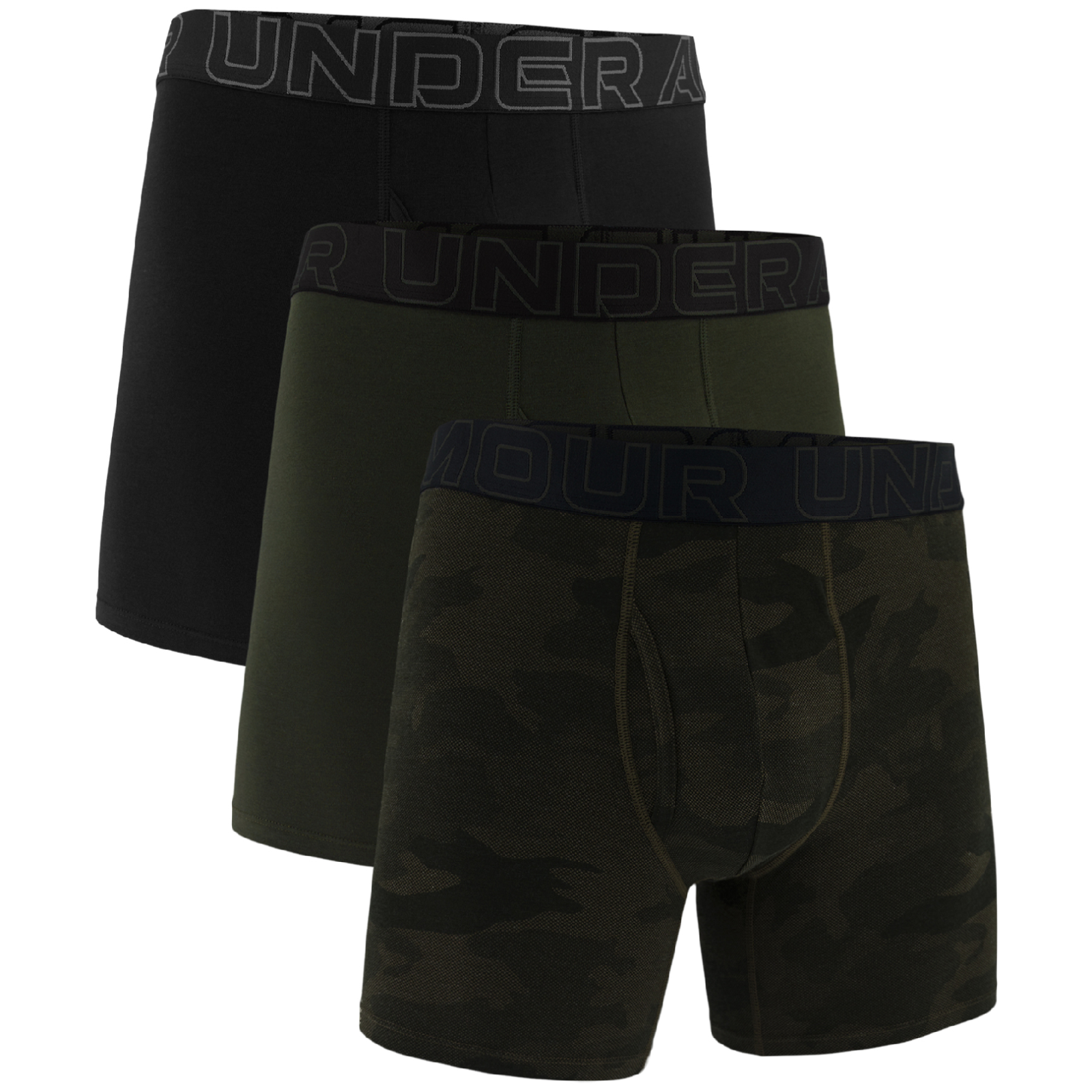 Męskie bokserki Under Armour Performance Cotton - Print 6