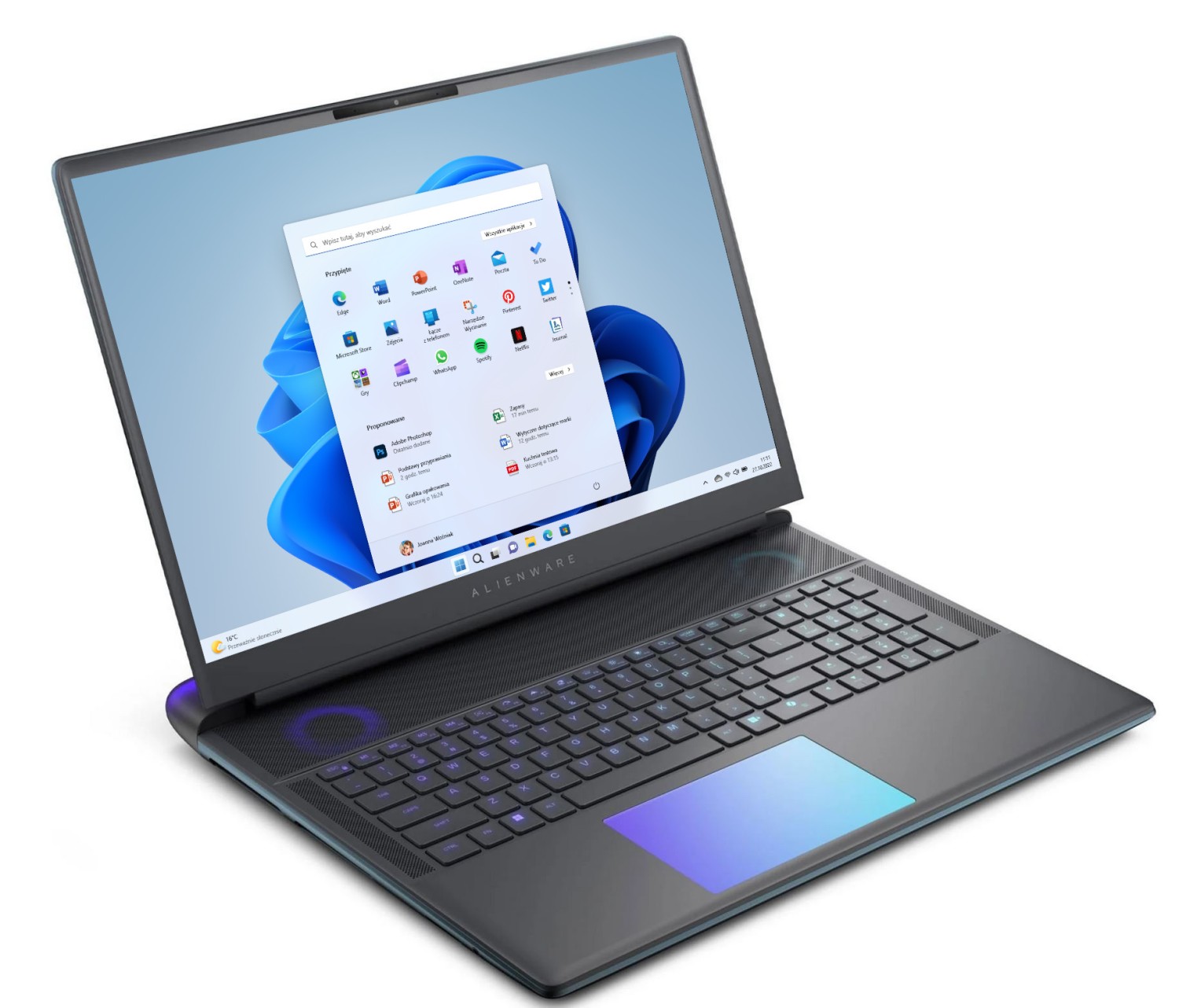 DELL Alienware 18 Area-51 - Ultra 9 275HX 18'' 64GB 2TB Win11 RTX 5080 AA18-8014