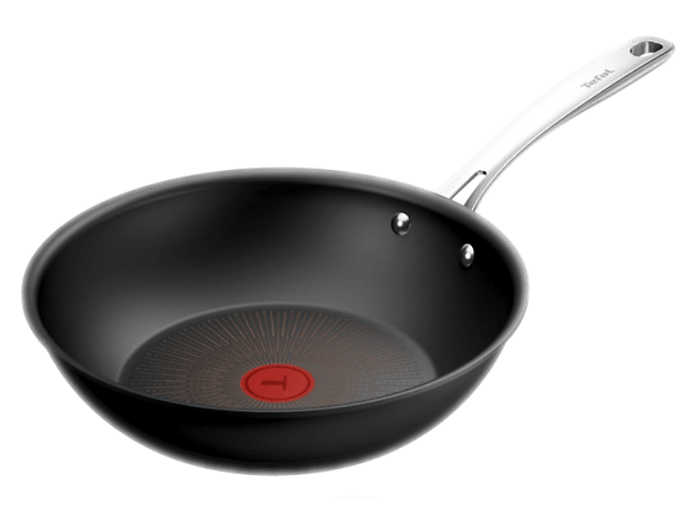 Wok TEFAL Excellence+ 28cm G3301902 Czarno-srebrny