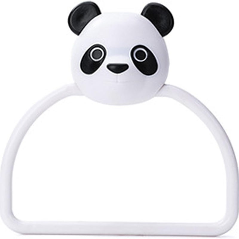 Uchwyt na ręcznik pierścień na ręcznik do łazienki ścienny pierścień na ręcznik rysunkowe naklejki niepozostawiające śladów uchwyt na ręcznik Suppor