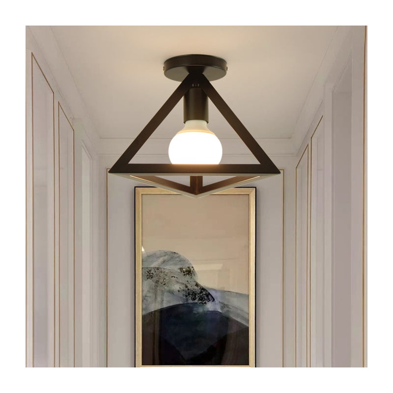 Metalowa lampa sufitowa w stylu industrialnym czarny retro żyrandol kreatywne oświetlenie alejki nowoczesny żyrandol sufitowy salonu baru restauracji