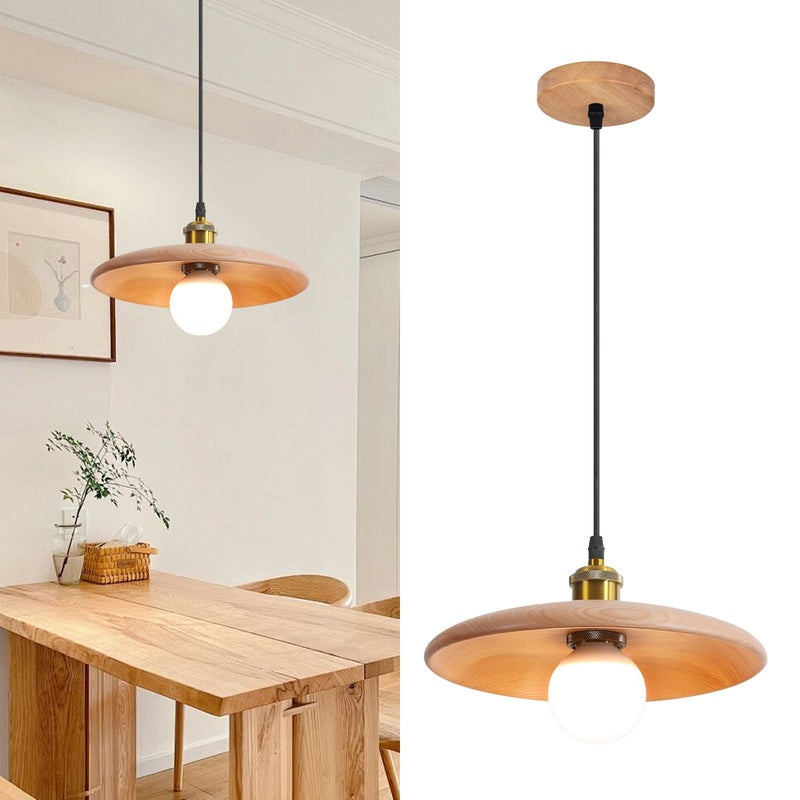 Lampa wisząca 35 cm, żyrandol vintage, plafon retro, lampka nocna, oświetlenie wyspy kuchennej, do jadalni, sypialni (bez żarówki)