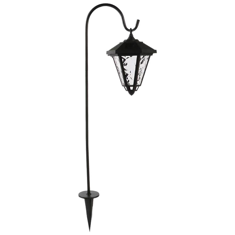 Wodoodporne zewnętrzne lampy solarne, solarna lampa ogrodowa LED, lampion solarny, solarna lampa ścieżkowa do krajobrazu, lampa solarna (biała ciepła)