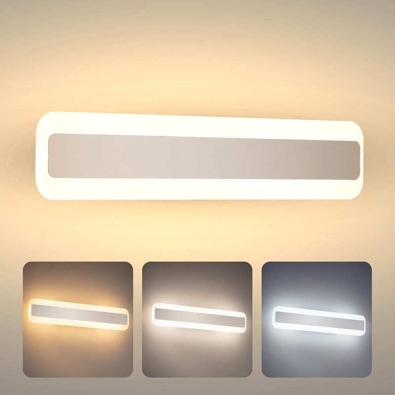 Lampa Lustro do Łazienki 15W 40CM 1050LM Oprawa Łazienkowa 230V Biała Ciepła 3000K Biała Neutralna 4000K Biała Zimna 6000K Kinkiet