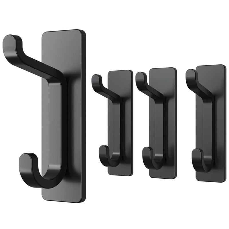 Samoprzylepny haczyk ścienny uchwyt na ręcznik do łazienki wieszak ściereczkę kuchenną samoprzylepny wieszak płaszcze mocowanie ścienne bez wiercenia