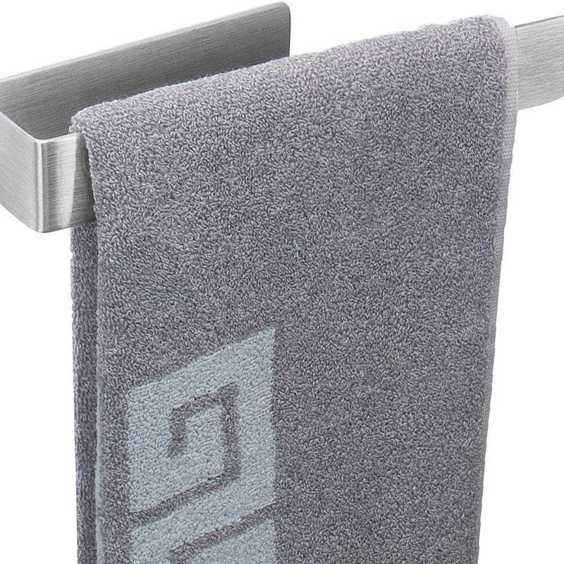 Wieszak na ręczniki Pierścień ręczniki Samoprzylepny wieszak ręczniki Strong Hold pogrubiony wieszak ręczniki stali nierdzewnej szczotkowany nikiel