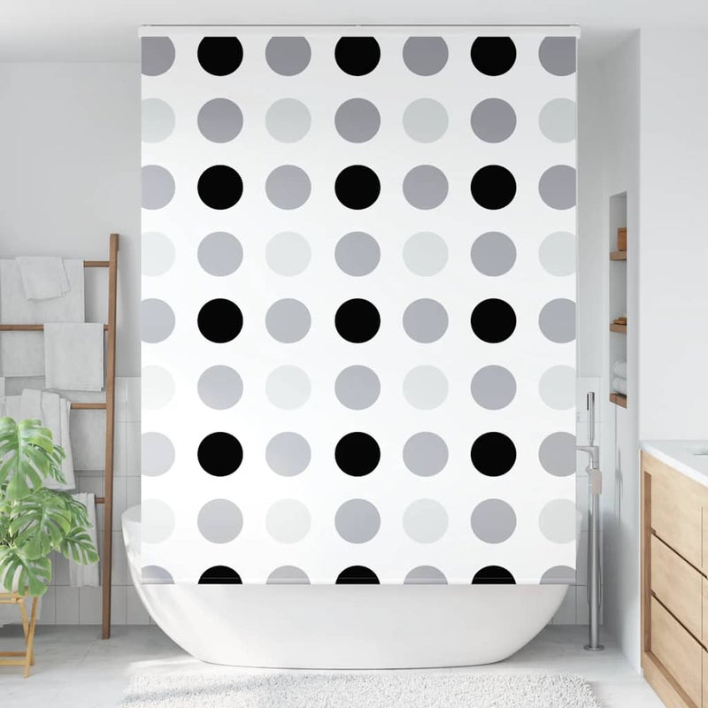 Roleta do kasety prysznicowej z tkaniny 160x240 cm, szerokość 156 cm