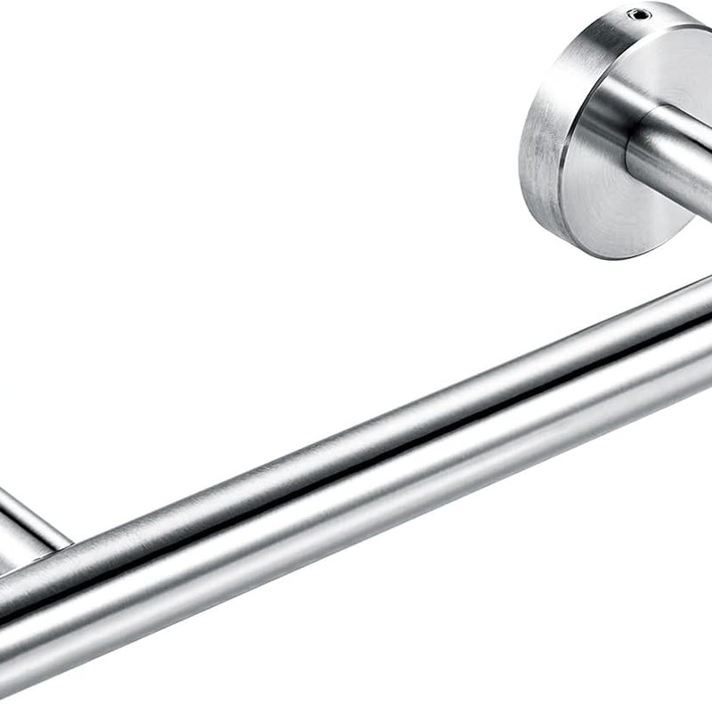 Drążki na ręczniki ze stali nierdzewnej uchwyt na ręczniki ścienny montaż ścienny wiercenie ze stałymi śrubami wspornik na ręczniki do łazienki