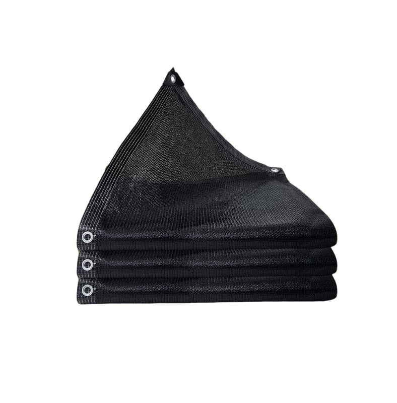 Siatka przeciwsłoneczna tkanina przeciwsłoneczna chroniąca przed promieniowaniem UV wiatrochronna tkanina przeciwsłoneczna do szklarni czarna m m