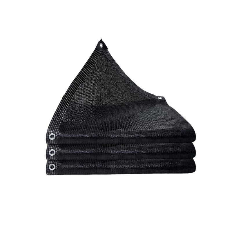 Siatka przeciwsłoneczna tkanina przeciwsłoneczna chroniąca przed promieniowaniem UV wiatrochronna tkanina przeciwsłoneczna do szklarni czarna m m