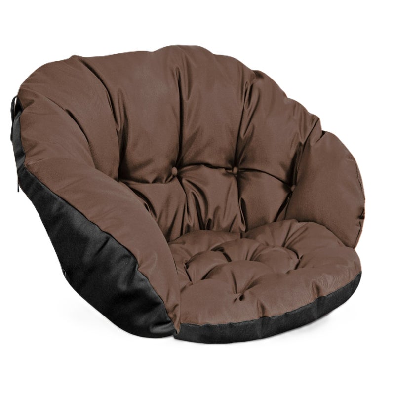 Poduszka ogrodowa Aio Factory wodoodporna bocianie gniazdo brązowa 122x40 cm 1szt