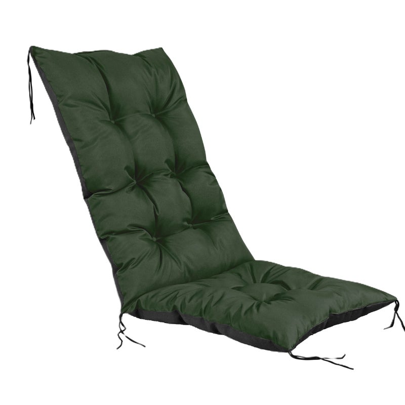 Poduszka ogrodowa Aio Factory wodoodporna na krzesło zielona 50x50x80 cm 1szt