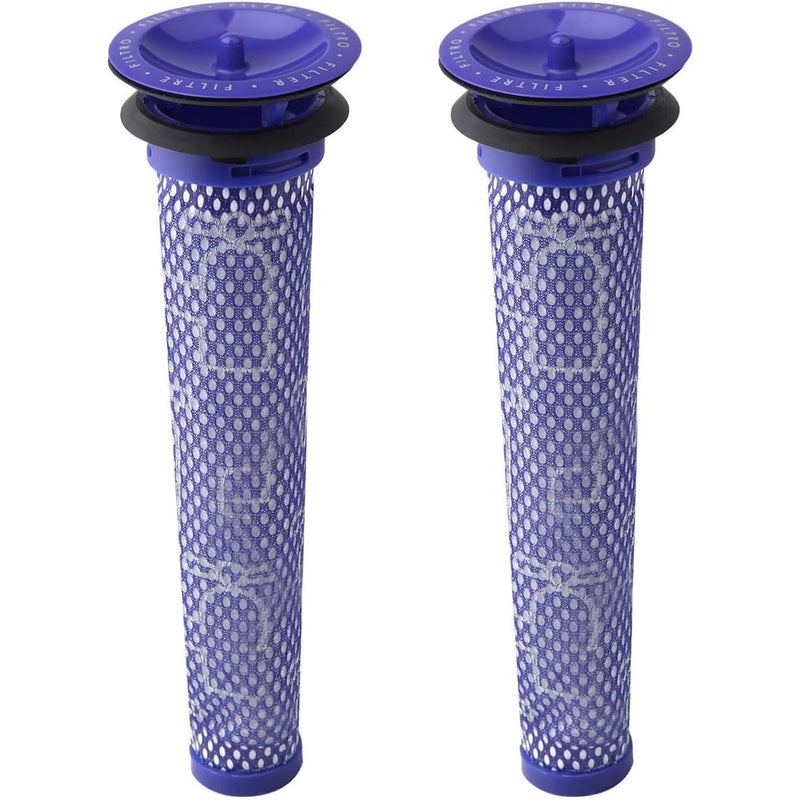 Filtr Dyson V8/V7, kompatybilny z odkurzaczami Dyson V7/V8 Absolute i Animal, akcesoria do odkurzacza Dyson V8, 2 filtry wstępne HEPA